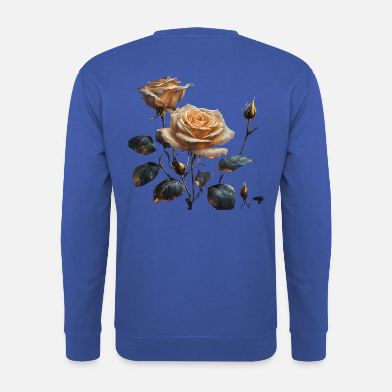 GoldRose - Unisex Pullover - Royalblau