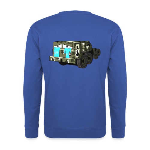 MAZ 537 8X8 OFFROAD WITH TEARS RUNS DOWN THE CAB - Unisex Pullover