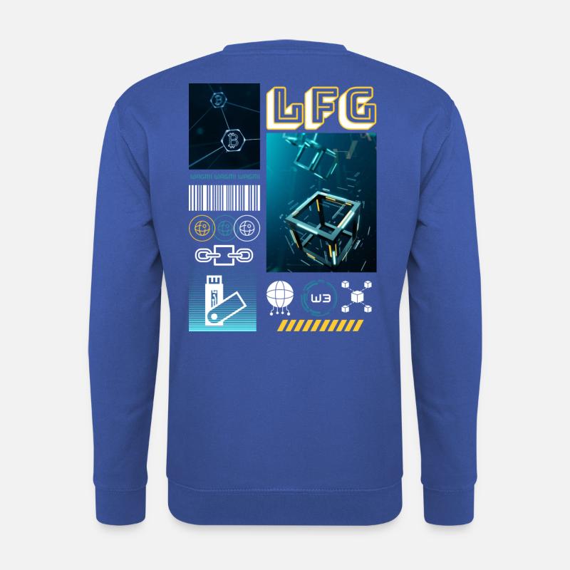 LFG Shirt - Unisex Pullover - Royalblau