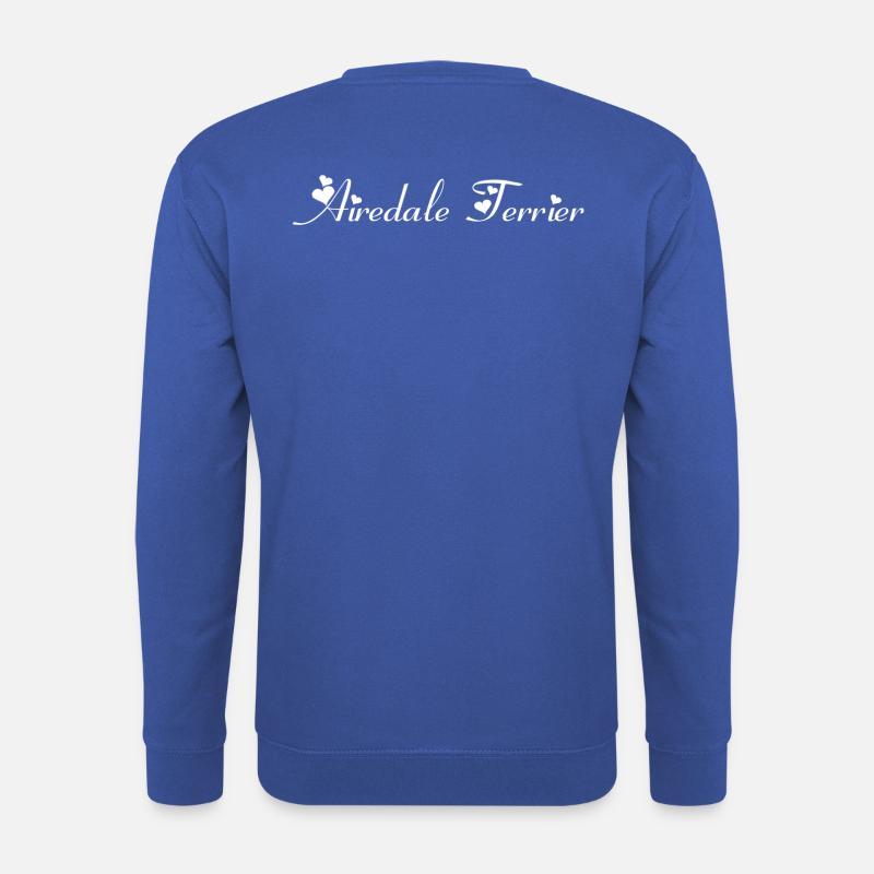 Airedale Terrier ,Terrier,Hunderasse,Hundesport, - Unisex Pullover - Royalblau
