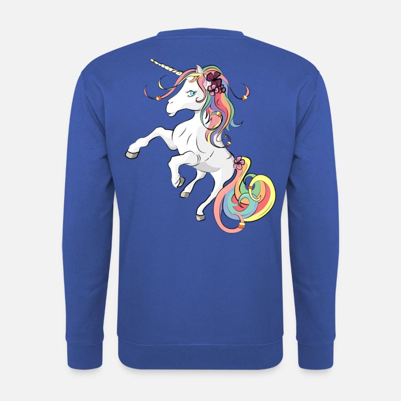 Einhorn - unicorn - Unisex Pullover - Royalblau