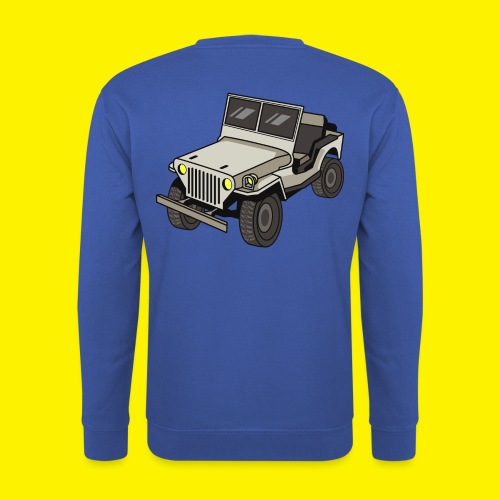 SCALE TRIAL 4X4 WILLYS OFFROAD MILITARY RC TRUCK - Unisex Pullover