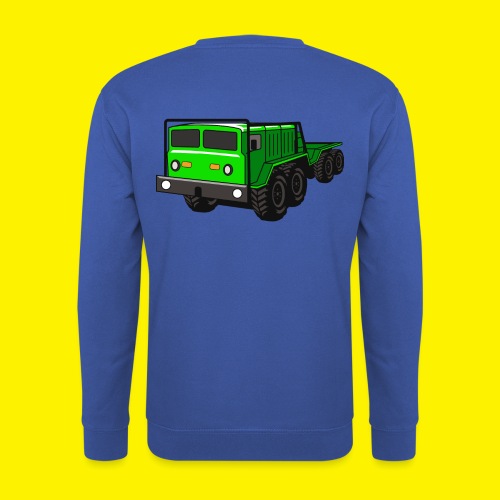 EXTREME 8X8 OFFROAD TRAIL TRUCK THE GREEN MONSTER - Unisex Pullover