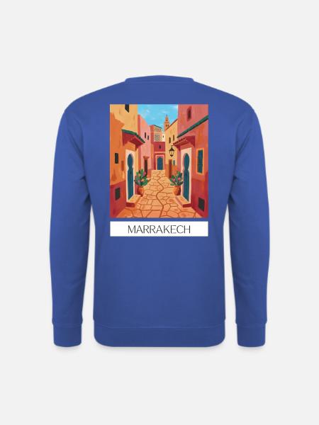 Marrakesch Farbenzauber - Unisex Pullover - Royalblau