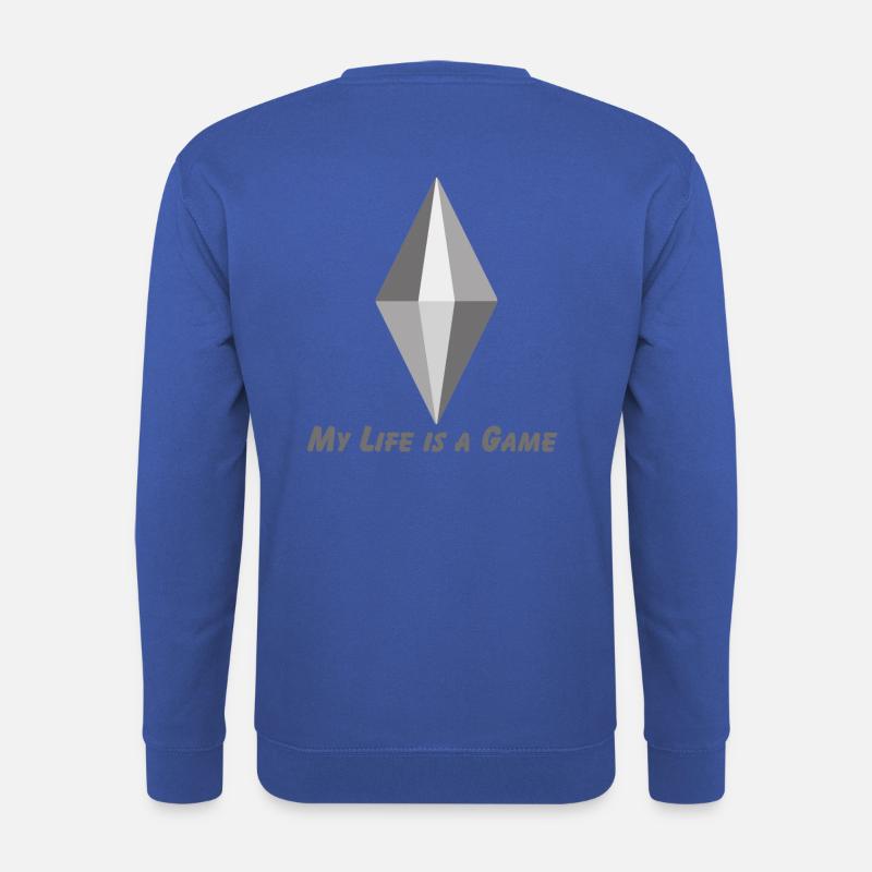 Plumbob My life is a Game - Unisex Pullover - Royalblau