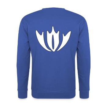 Ornement Boroni 2 - Graphique vectoriel - Sweat-shirt Unisexe - bleu royal - Dos - Michal (187cm)