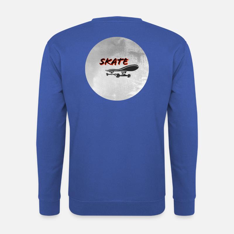 Schlittschuh - Unisex Pullover - Royalblau