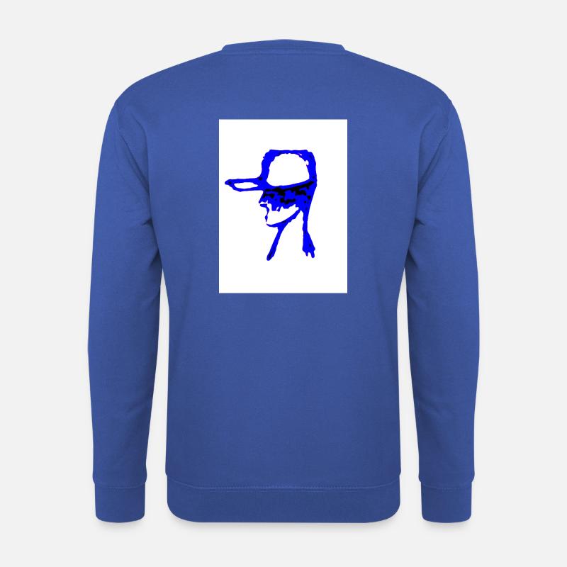 Baseball Player in Blue - Unisex Sweatshirt - royal blue