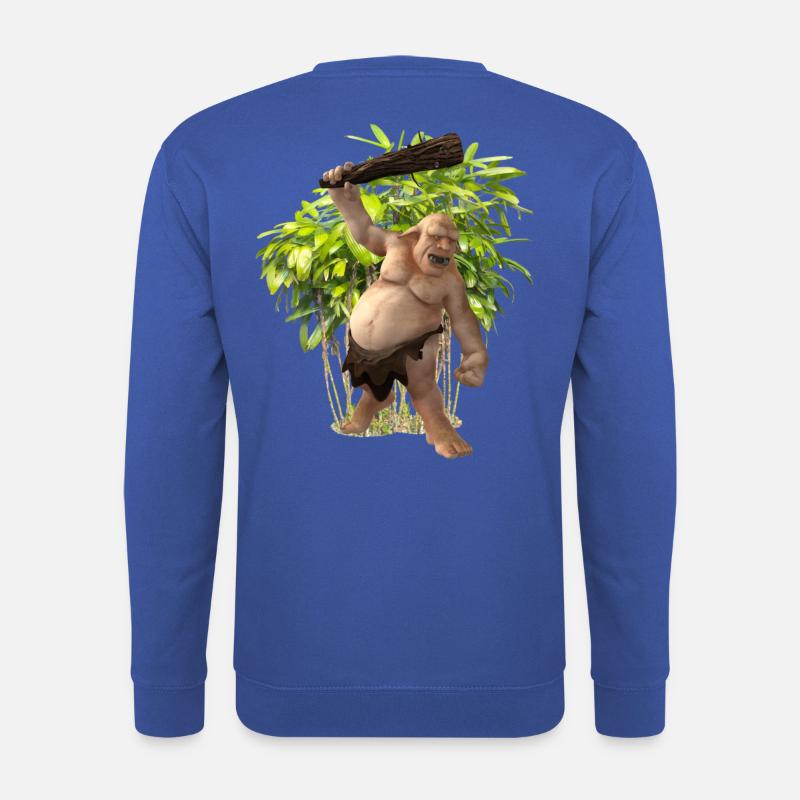 Troll - Unisex Pullover - Royalblau