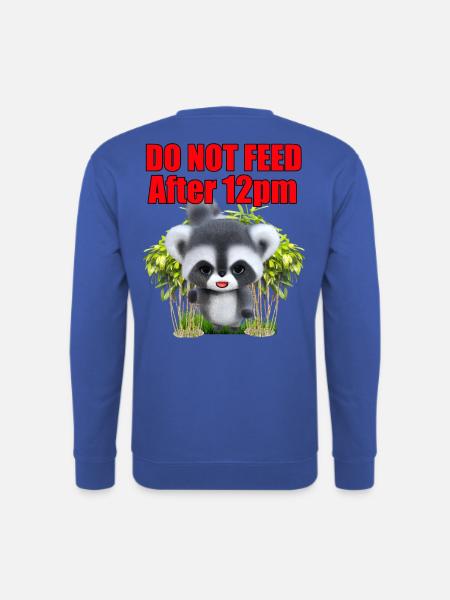 Füttern Sie den Gremlin nicht - Unisex Pullover - Royalblau