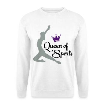 sports - Unisex Sweatshirt - white - Front