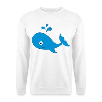wal - Unisex Pullover - Weiß - Vorne