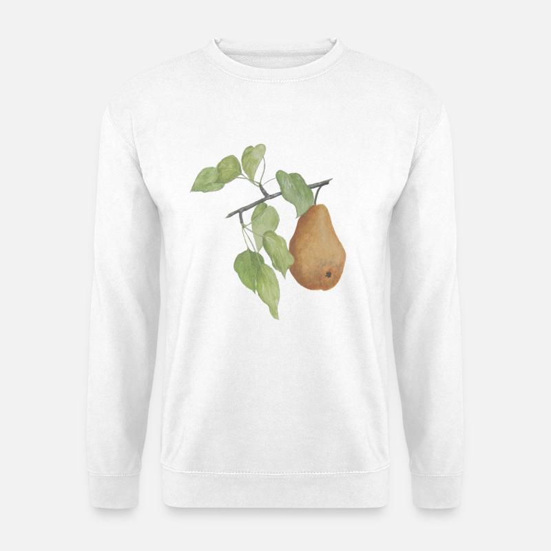Obst Birne - Unisex Pullover - Weiß