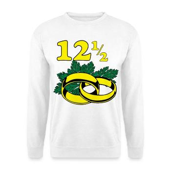 Petersilienhochzeit , Hochzeitstag (25) - Unisex Pullover - Weiß - Vorne