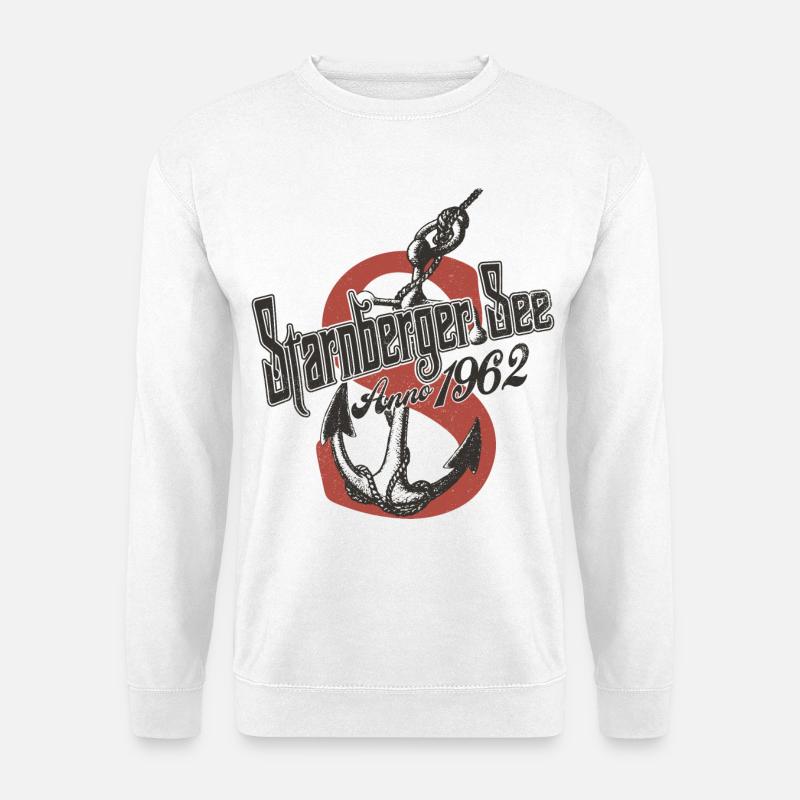Starnberger See Anno 1962 - Unisex Pullover - Weiß