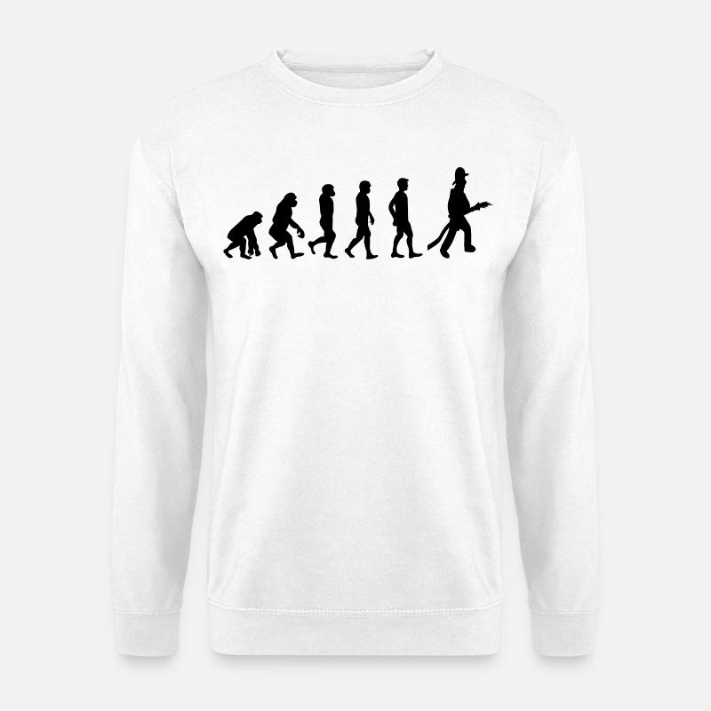 Évolution de l’incendie - Sweat-shirt Unisexe - blanc