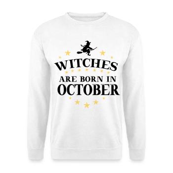 Sorcières Oktober - Sweat-shirt Unisexe - blanc - Devant