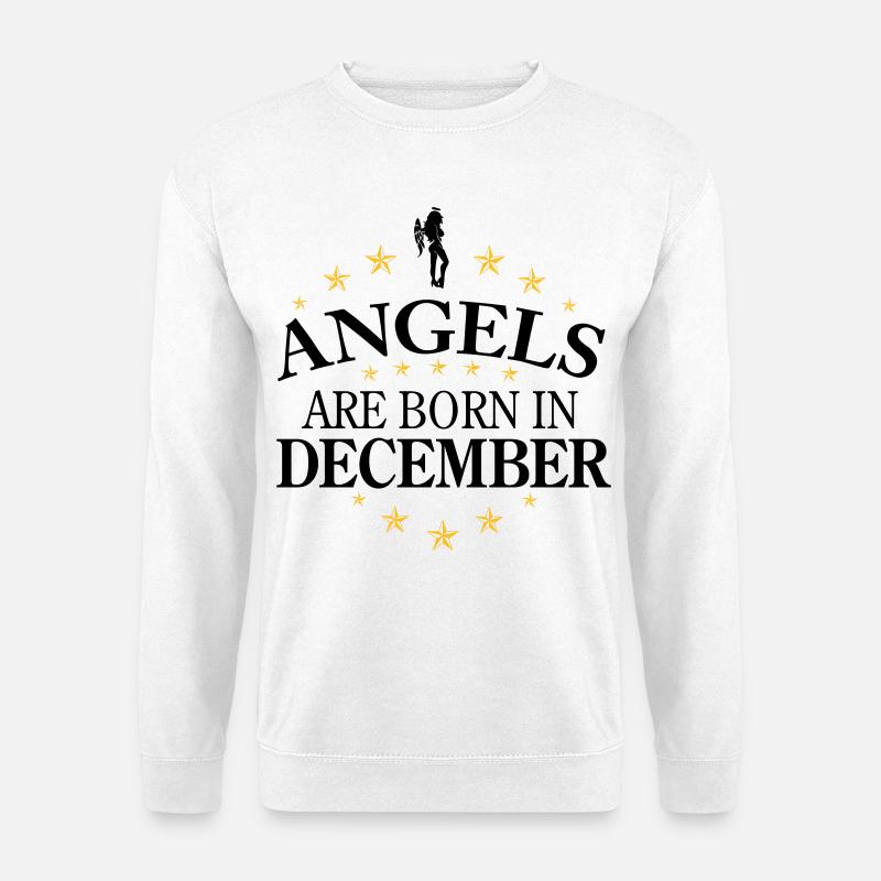 Angels December - Unisex Pullover - Weiß