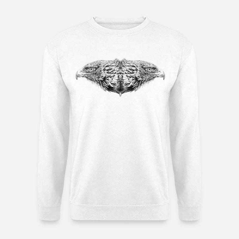 Doppeladler - Unisex Pullover - Weiß