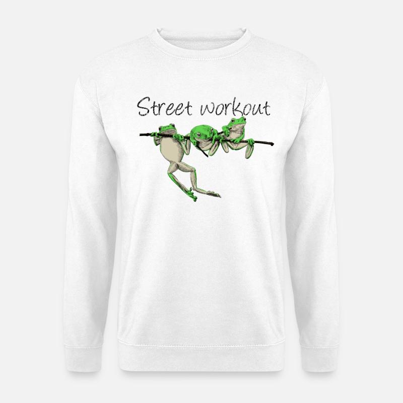 street workout - Unisex Pullover - Weiß