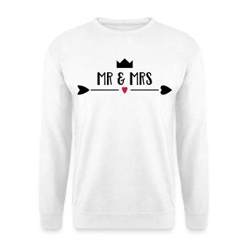 wedding - Unisex Sweatshirt - white - Front