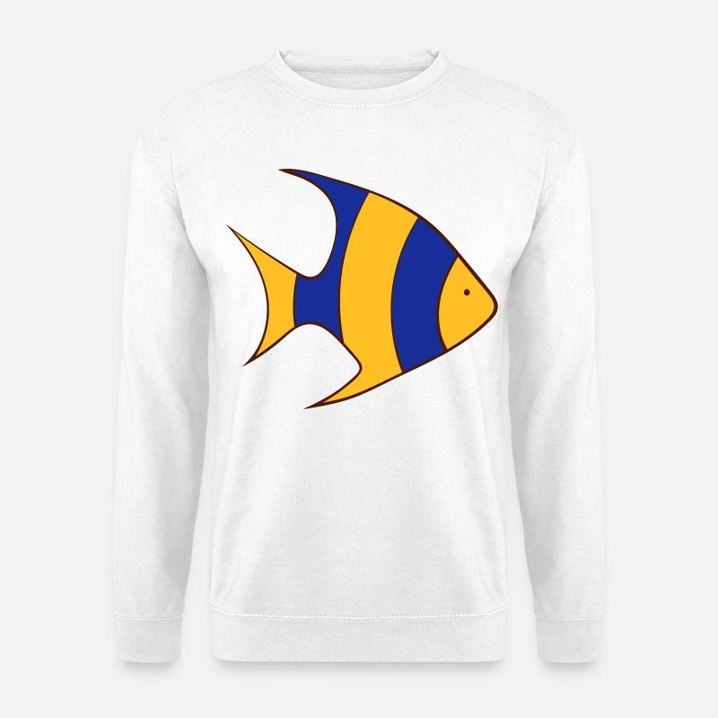 fish - Unisex Sweatshirt - white