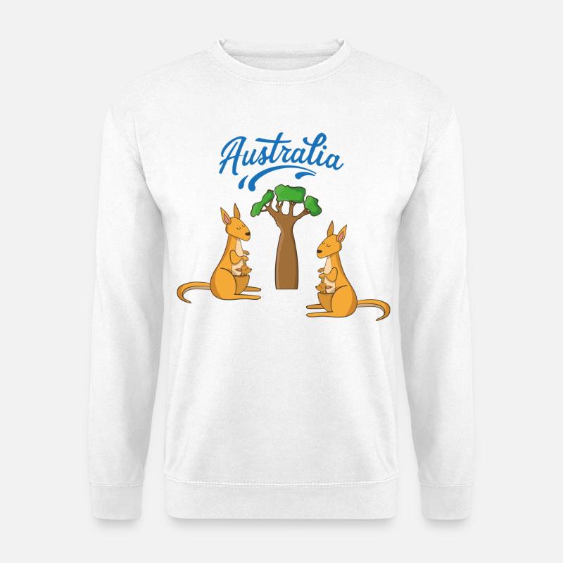 Australien - Unisex Pullover - Weiß