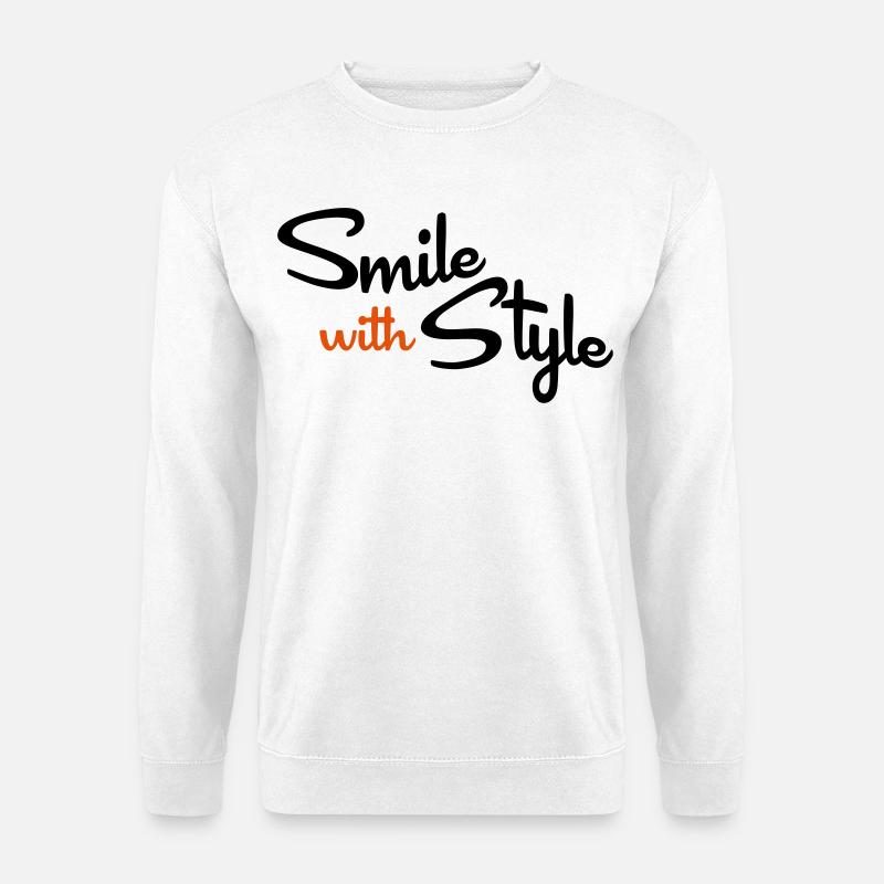lustige Sprüche - Unisex Pullover - Weiß
