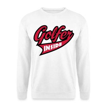 golf - Unisex Sweatshirt - white - Front