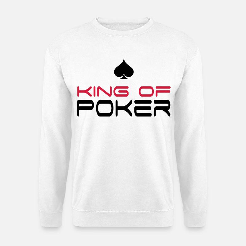 poker - Unisex Sweatshirt - white