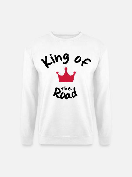 Biker - Sweat-shirt Unisexe - blanc