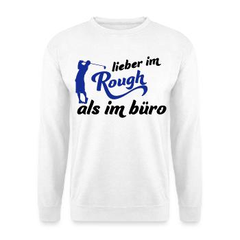 Golf - Unisex Pullover - Weiß - Vorne