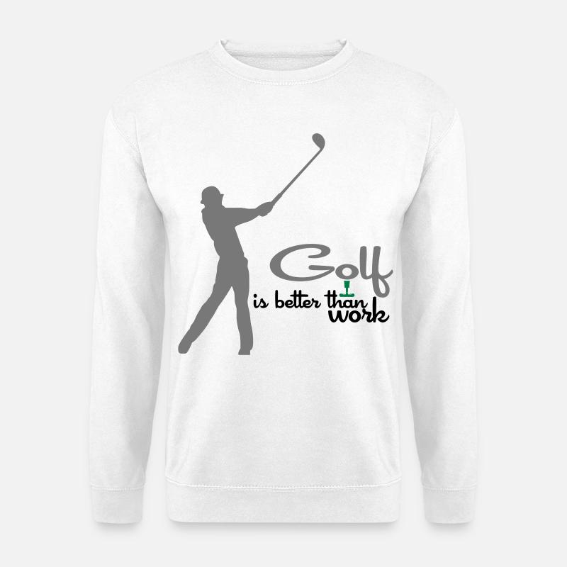 golf - Unisex Sweatshirt - white