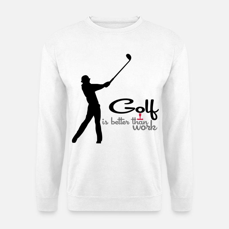 golf - Unisex Sweatshirt - white