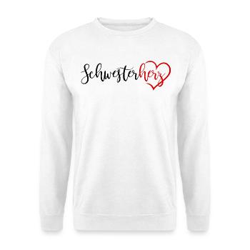 sis - Unisex Sweatshirt - white - Front