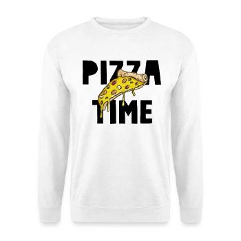 Pizza Time - Unisex Sweatshirt - white - Front