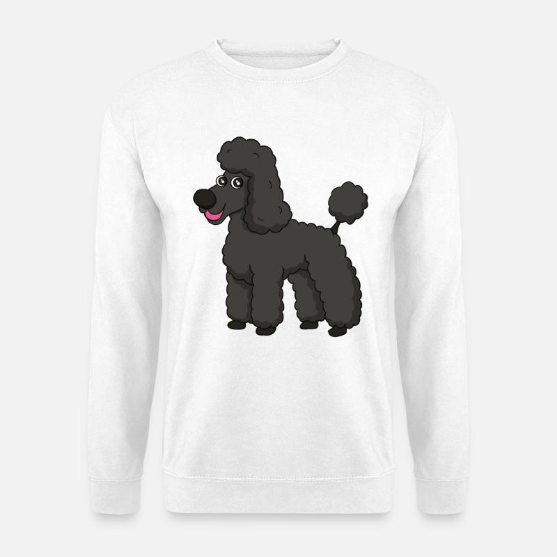 Süsser Pudel - Unisex Pullover - Weiß