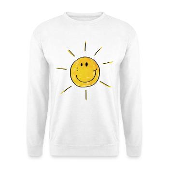 Peu de soleil - Sun - été - vacances - Sweat-shirt Unisexe - blanc - Devant