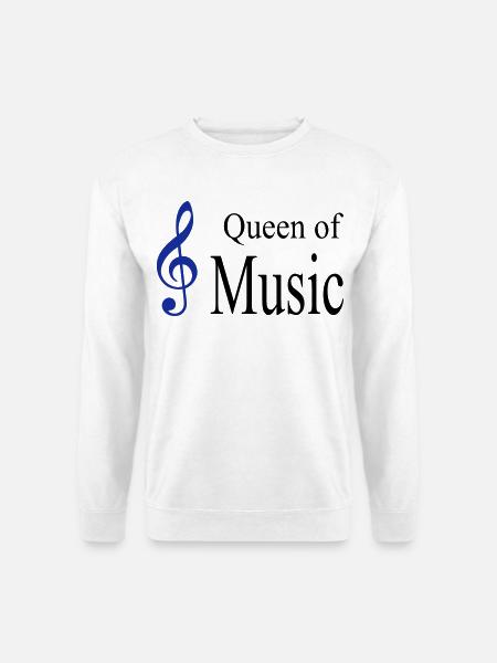 musique - Sweat-shirt Unisexe - blanc