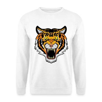 Bengal tiger - Unisex Sweatshirt - white - Front