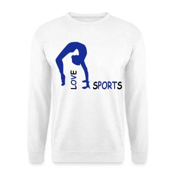 sports - Unisex Sweatshirt - white - Front