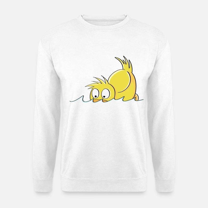 Duck Duck - Duck comic - Unisex Sweatshirt - white