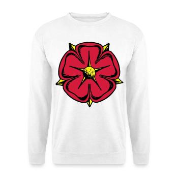 Lippische Rose - Unisex Pullover - Weiß - Vorne