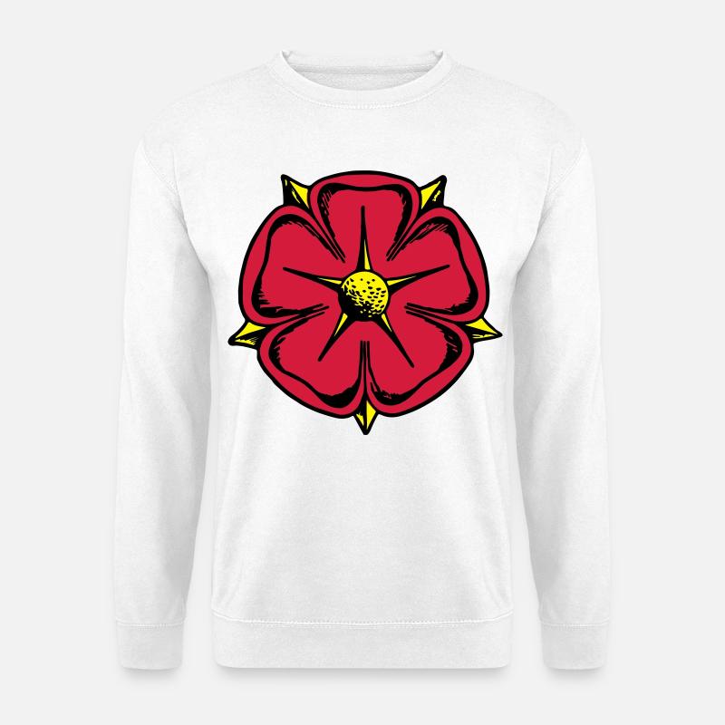 Lippische Rose - Unisex Pullover - Weiß