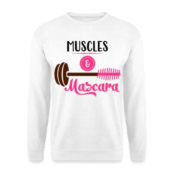 fitness - Unisex Sweatshirt - white - Front