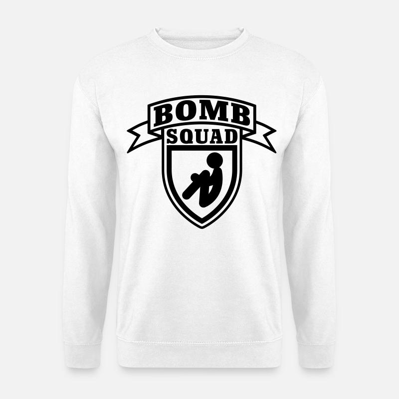 Bomb Squad - Unisex Sweatshirt - white