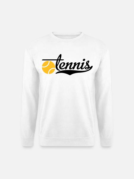Tennis - Unisex Pullover - Weiß
