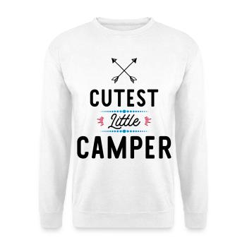 campeur - Sweat-shirt Unisexe - blanc - Devant