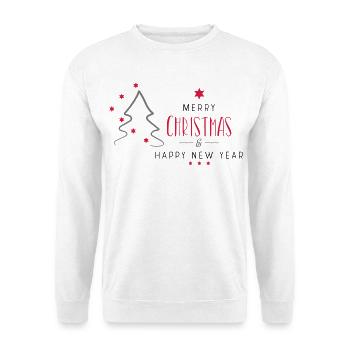 Noël - Sweat-shirt Unisexe - blanc - Devant