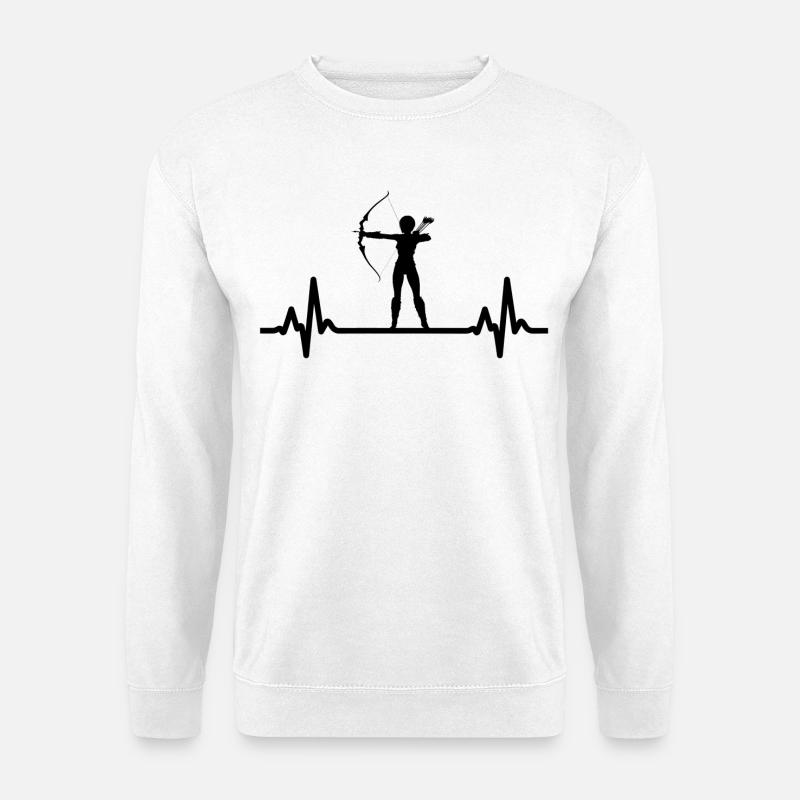 archery - Unisex Sweatshirt - white